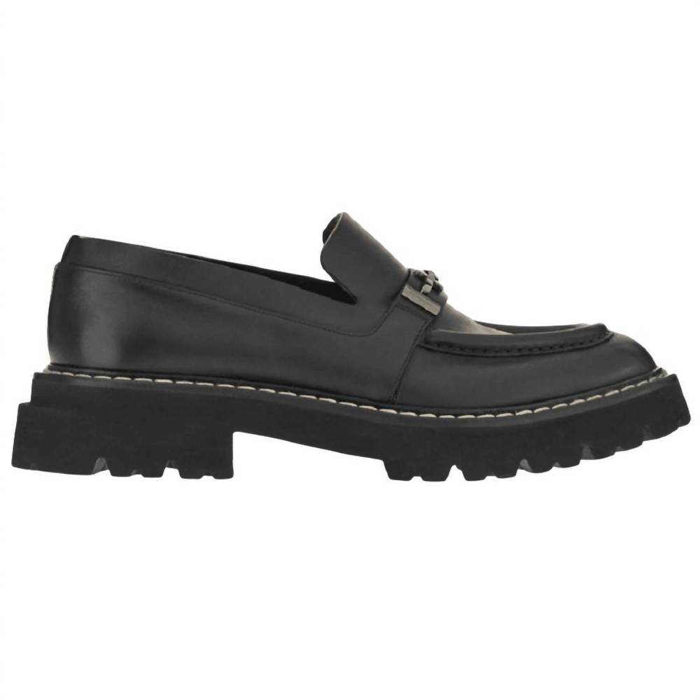 NEW SALVATORE FERRAGAMO men's naval gancini ornament moccasin in black - Picture 2 of 5